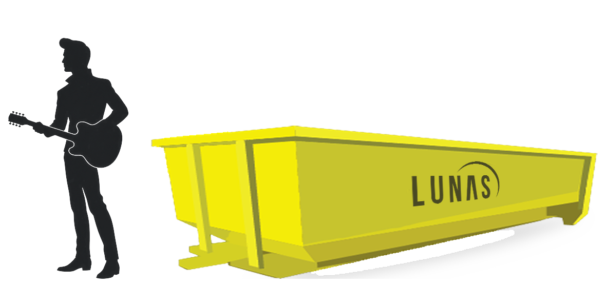 Lunas 16-yard roll-off dumpster