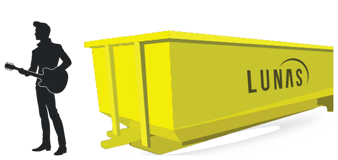 Lunas 30-yard roll-off dumpster