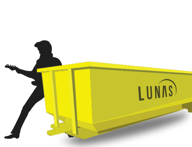 Lunas 30-yard roll-off dumpster