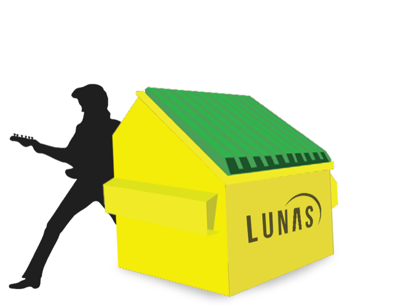 Lunas 6-yard dumpster